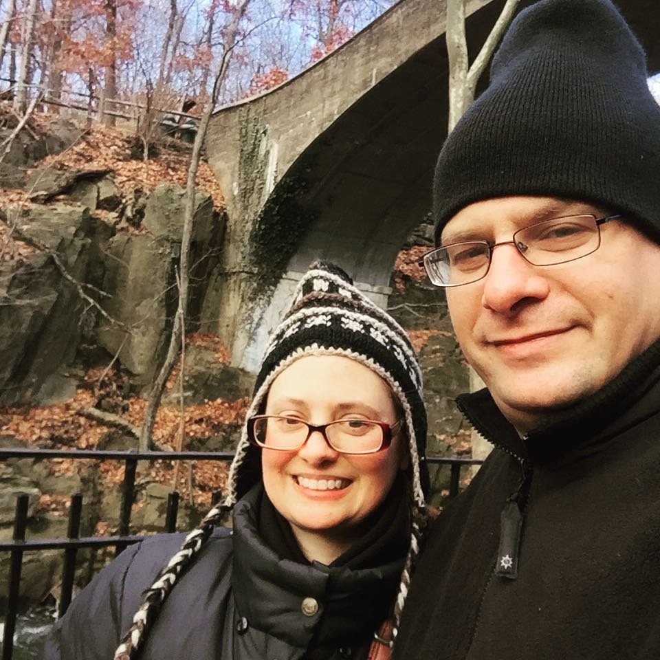 Bob Pockrass And Lori Perkovich Spending Time Together At Bronx Botanical Garden