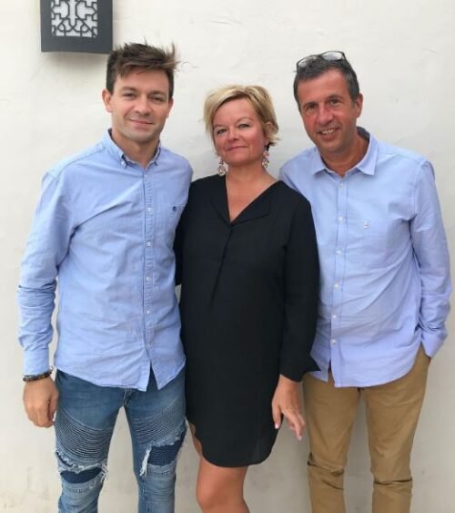 Matthieu Vaxivière With His Mother And Father Franck Vaxivière. He Wishes His Father On His Birthday On November 27, 2020