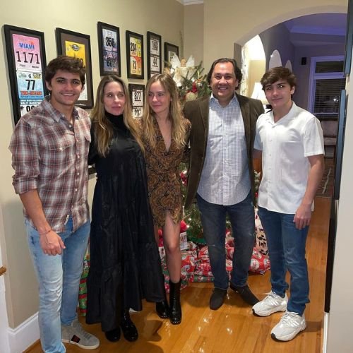 Pietro Fittipaldi Celebrates Christmas WIth His Family At Davidson, North Carolina On December 2020